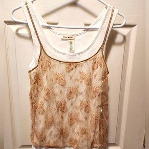 DKNY SLEEVELESS SHIRT